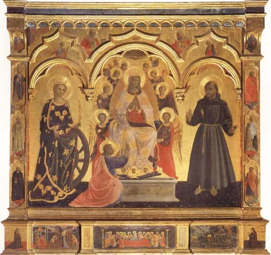 Andrea Di Giusto Madonna della Cintola oil painting image